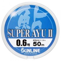 Лісочка Sunline Super Ayu II 50 м HG #0.6 0.128 мм 1.4 кг (1658.03.62)