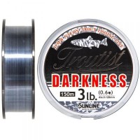 Лісочка Sunline Troutist Darkness HG 150 м #0.6/0.128 мм