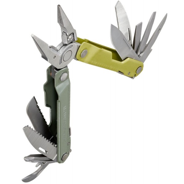 Мультитул Leatherman Rebar Mossy Slate, нейлоновый чехол (833315)