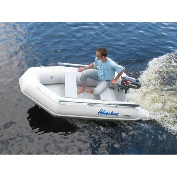 Надувная лодка Adventure Travel I Т-260 (серая)