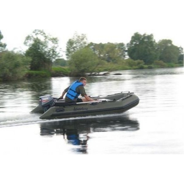 Надувная лодка Adventure Travel II T-290К — светло-серая