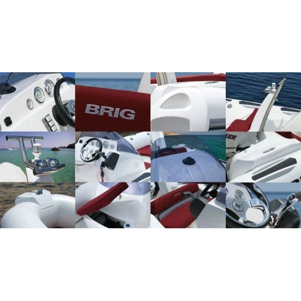 Надувная лодка Brig Eagle E480L (белая)