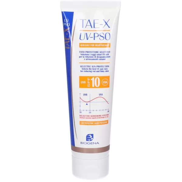 Солнцезащитный крем для кожи с псориазом / TAE X UV-PSO SPF 10 / Biogena