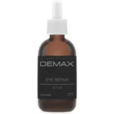 Коригуюча сироватка ліфтинг від набряків та темних кіл під очима з пептидами / Eye repair serum / Demax