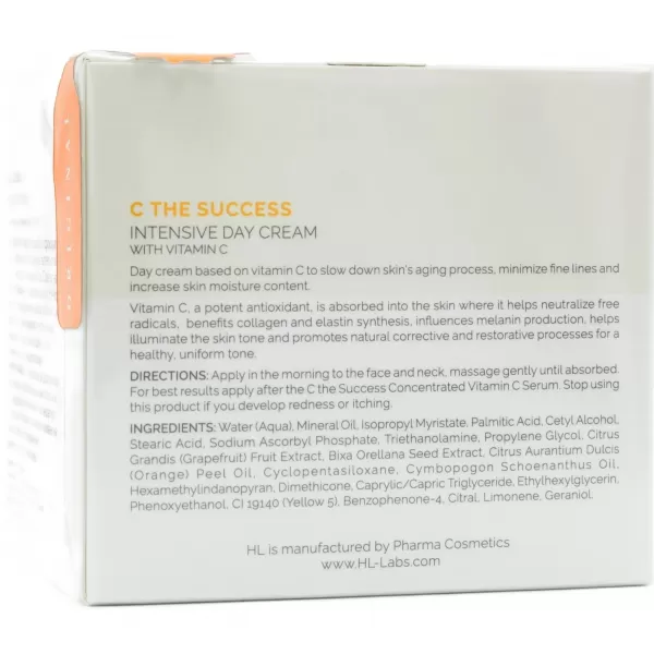 Интесивный дневной крем с витамином С / C THE SUCCESS INTENSIVE DAY CREAM / Holy Land