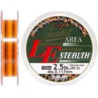 Лісочка Sunline Troutist Area LE Stealth 100 m #0.5/0.117 mm Вага: 1.25 кг