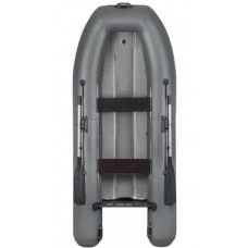 Лодка Parsun 300 со сплошным аэрдеком на днище, серая (Air 300 gray)