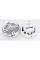 Пара 2-х полосных морских динамиков DBS 180Вт, хром, LED подсветка (DBS8013C-LED)