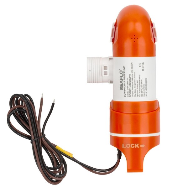 Помпа низкого профиля SeaFlo 800 (SFBP1-G800-14С)