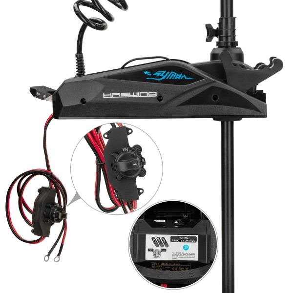 Лодочный электромотор Haswing Cayman B 55 lbs GPS