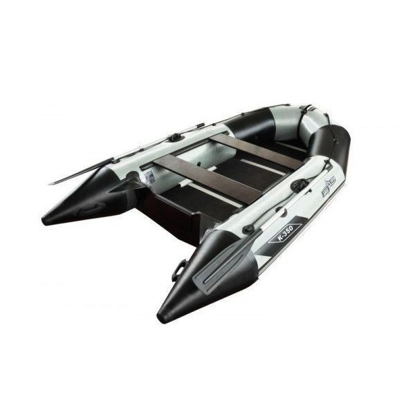 Белая надувная лодка AquaStar K-350
