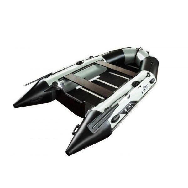 Белая надувная лодка AquaStar K-360