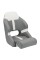 Сиденье RYE Deluxe Flip Up 62 х 51 x 38 см серо-белое (HM40-10403)