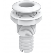 Сливной штуцер с обратным клапаном Seaflo SFTH1 5/8”, PP+GF, белый (SFTH1-0625-01V)