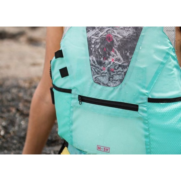 Спасательный жилет Nylon Safety Vest Aqua/Grey L
