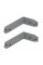 Уголки для крепления EcoFlow 5kWh LFP Battery Wall Mounting Clamp