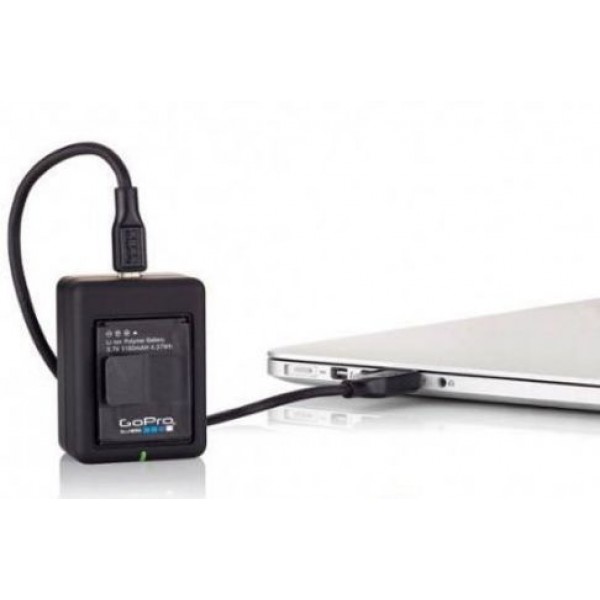 Зарядное устройство для подзарядки двух аккумуляторов GoPro Dual Battery Charger (AHBBP-301)
