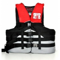 Жилет BodyGlove Method нейлон 2XL/3XL чорно-червоний 8243-0001
