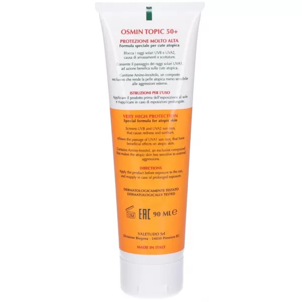 Крем солнцезащитный для атопичной кожи / Osmin Topic 50+ / Biogena