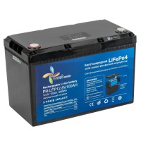 Акумулятор літій-ферумний Weekender 100Ah 12V LiFePO4 з автоматичним підігрівом та дисплеєм (PR-LFP12.8V100AH)