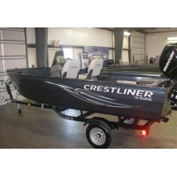 Алюмінієвий човен Crestliner Kodiak 16, Mercury F30ELPT