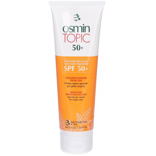 Крем солнцезащитный для атопичной кожи / Osmin Topic 50+ / Biogena