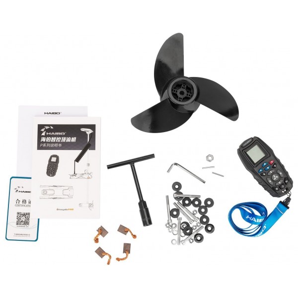 Лодочный электромотор Haibo iPenguin P90 24V c GPS (P90)