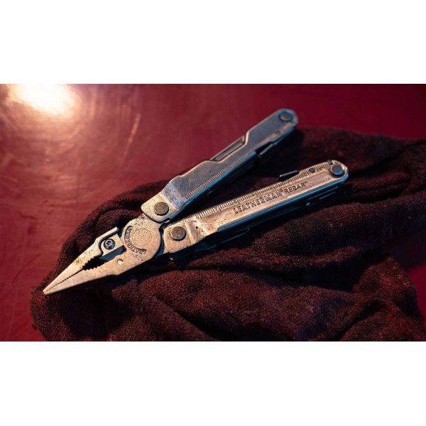Мультитул Leatherman Knifeless Rebar Stainless Steel, нейлоновый чехол (832299)