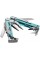 Мультитул Leatherman Signal Aqua Silver, нейлоновый чехол (833187)