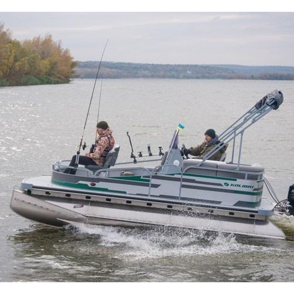Понтонный катер Kolibri P-500F Fishing — идеальная рыбалка на воде