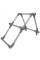 Лестница складная FASTEN из алюминиевой трубы 22 мм чёрная (Fl022)