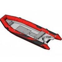 Надувний човен Adventure Vesta V-650 (сіра)