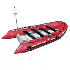 Надувная лодка Brig Rescue F450R (красная)