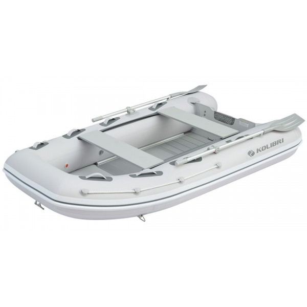 Надувная лодка Колибри KM-300ДХЛ: моторная килевая Air-Deck