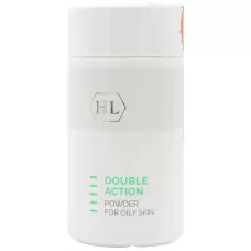 Захисна пудра для жирної шкіри / DOUBLE ACTION TREATMENT POWDER / Holy Land