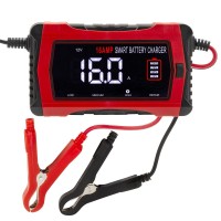 Заряджання HT-RC 12V 16A / 24V 10A Car Battery Charger Lithium LiFePO4 AGM GEL Lead-Acid Batteries (HT-RC 16A)