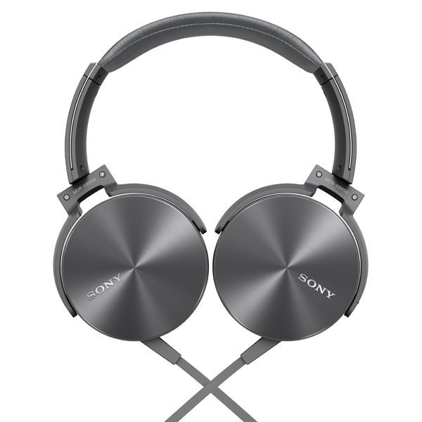 Наушники полноразмерные Sony MDR-XB950AP Gray